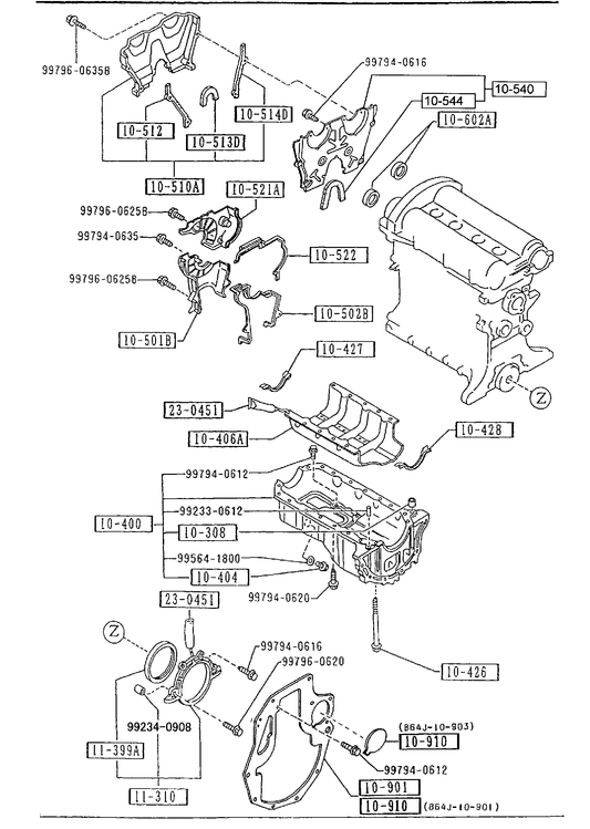 OIL PAN & TIMING COVER [1990 Miata] - Garage 56 Engineering