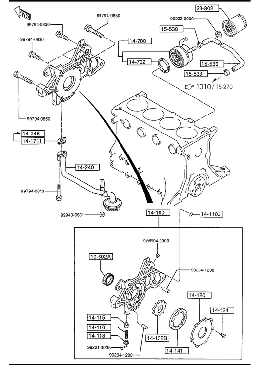 OIL PUMP & FILTER [1994 Miata] - Garage 56 Engineering