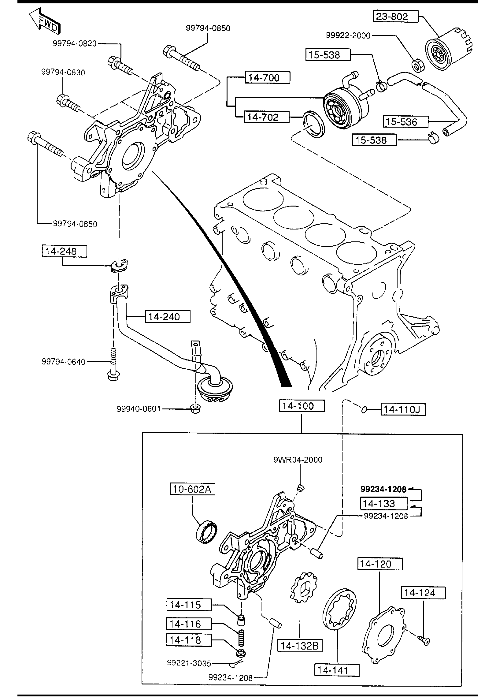 OIL PUMP & FILTER [1996 Miata] - Garage 56 Engineering