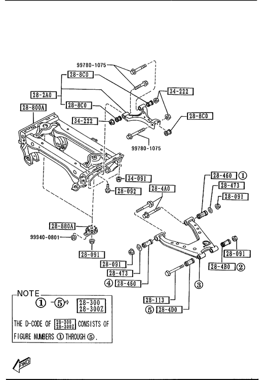 REAR LOWER ARMS & SUB FRAME [1994 Miata] - Garage 56 Engineering