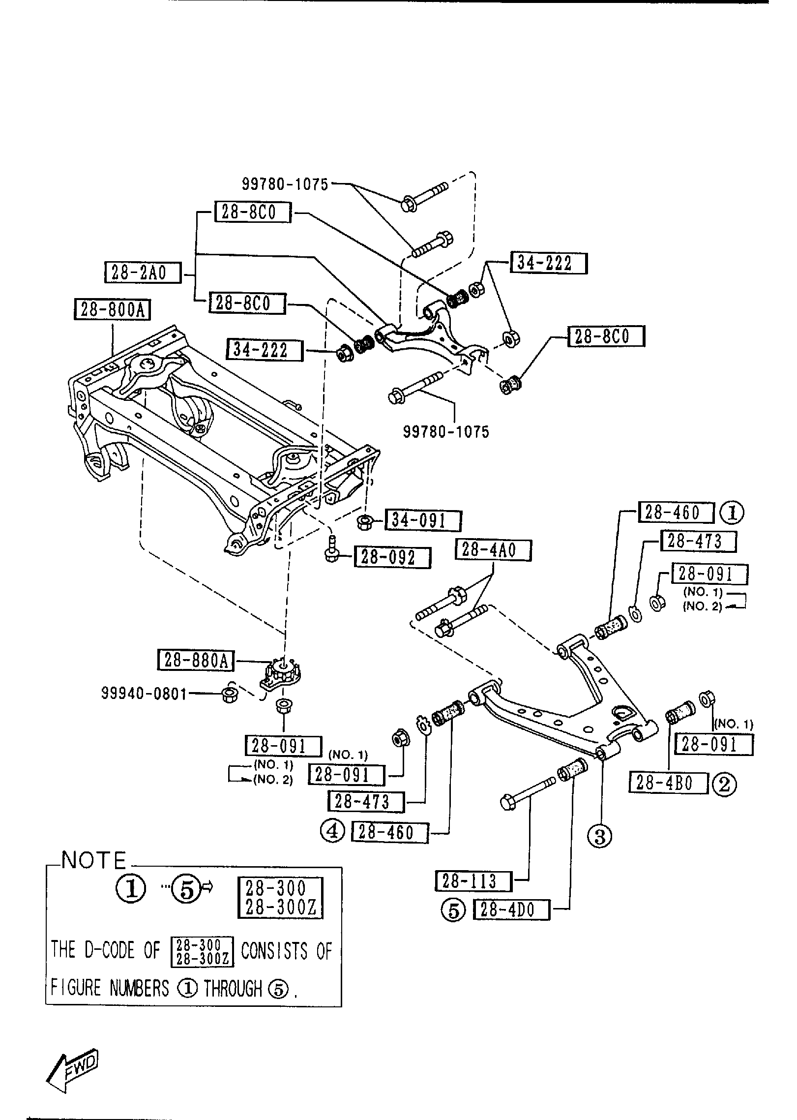 REAR LOWER ARMS & SUB FRAME [1996 Miata] - Garage 56 Engineering