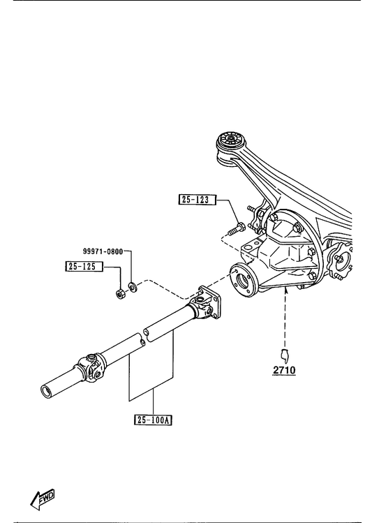 REAR PROPELLER SHAFT [1990 Miata] - Garage 56 Engineering