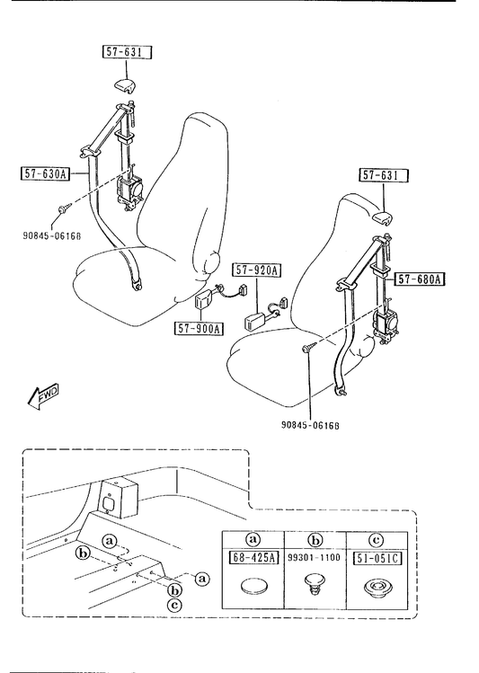 SEAT BELTS [1995 Miata] - Garage 56 Engineering