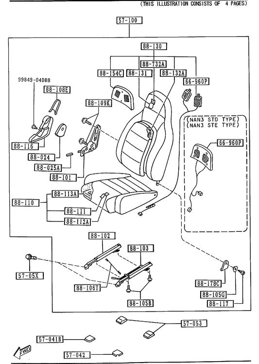 SEATS [1993 MIATA] - Garage 56 Engineering