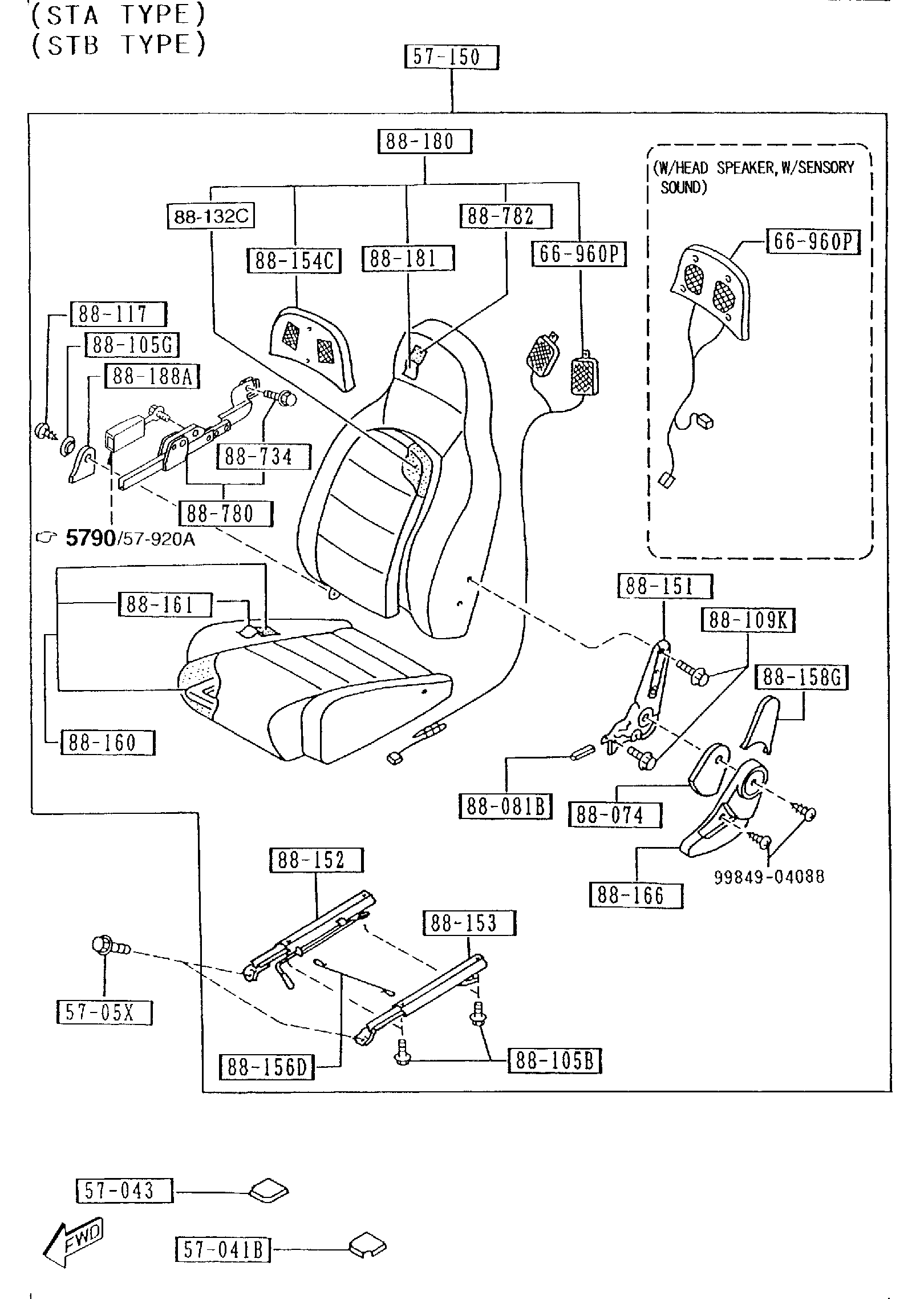 SEATS [1996 Miata] - Garage 56 Engineering