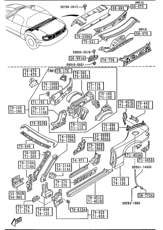 SIDE PANELS [1994 Miata] - Garage 56 Engineering