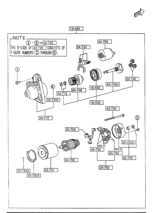 STARTER (AT) [1995 Miata] - Garage 56 Engineering