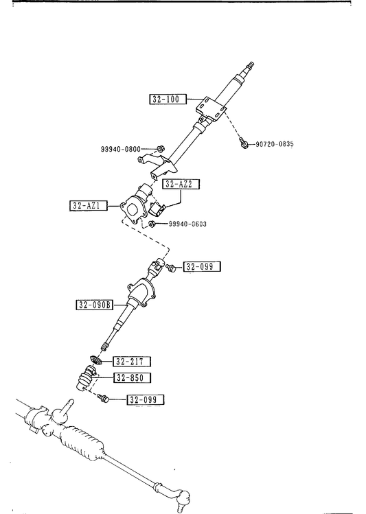 STEERING COLUMN & SHAFTS [1992 MIATA] - Garage 56 Engineering