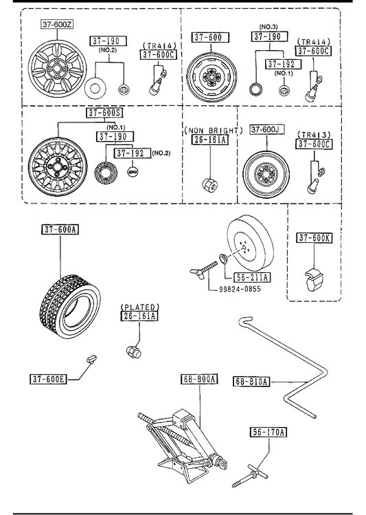 TIRES & JACK [1993 MIATA] - Garage 56 Engineering