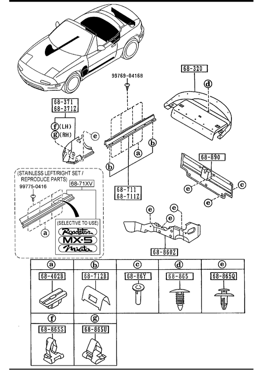 TRIMS & SCUFF PLATES [1994 Miata] - Garage 56 Engineering