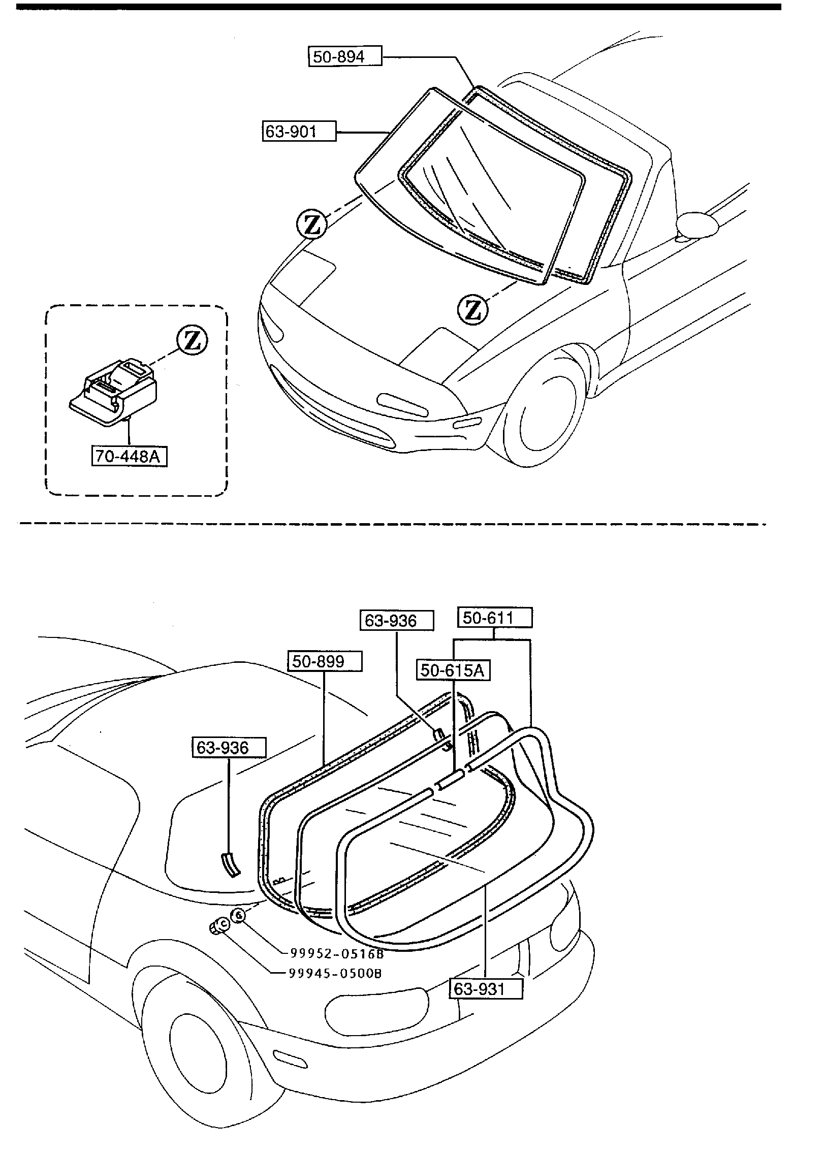 WINDOW GLASSES [1991 MIATA] - Garage 56 Engineering