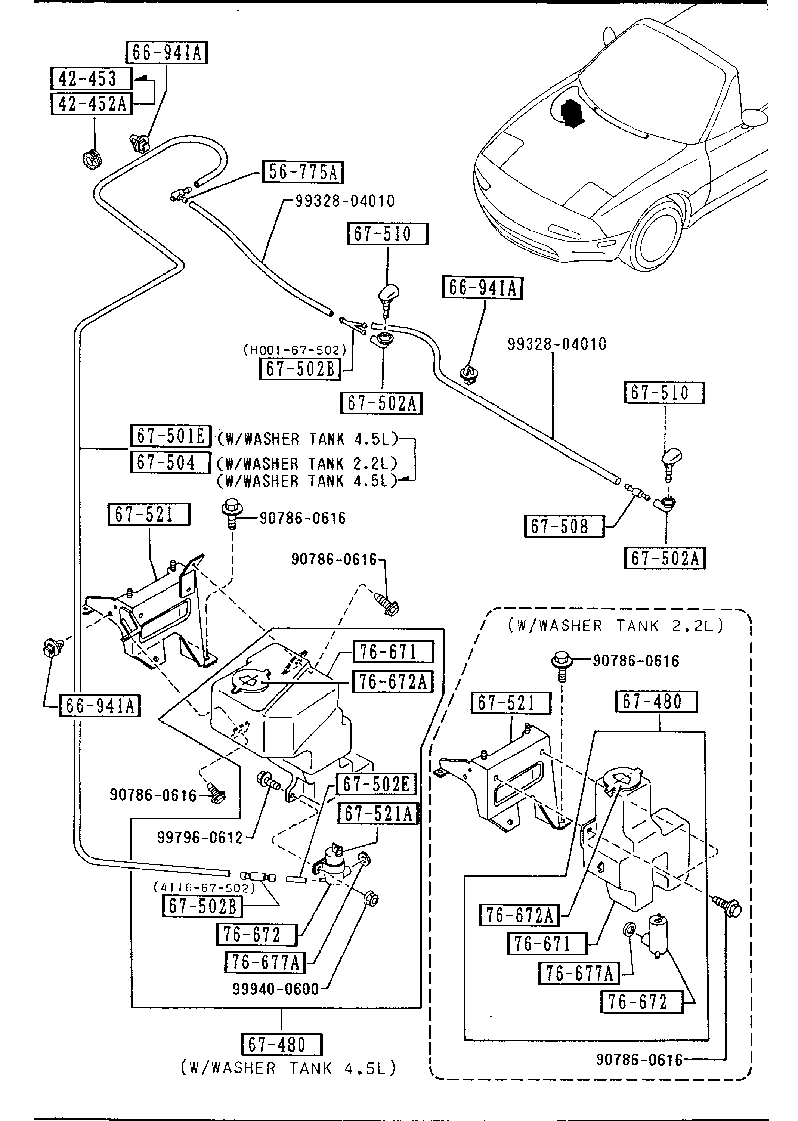 WINDSHIELD WASHER [1990 Miata] - Garage 56 Engineering