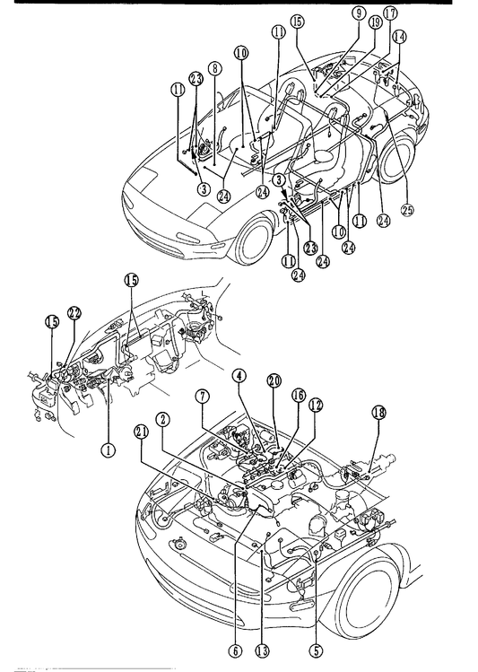WIRING HARNESS CLAMPS [1992 MIATA] - Garage 56 Engineering