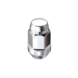 Hex Lug Nuts M12x1.5 Cone Seat Bulge – Chrome (100 Pack) - McGard 69412