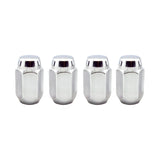 Chrome Lug Nuts – M12x1.5, 13/16” Hex, 1.5” (4-Pack) - McGard 64002