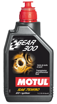 Gear 300 75W90 – 1L Synthetic Ester Transmission Oil (GL-5) - Motul 105777
