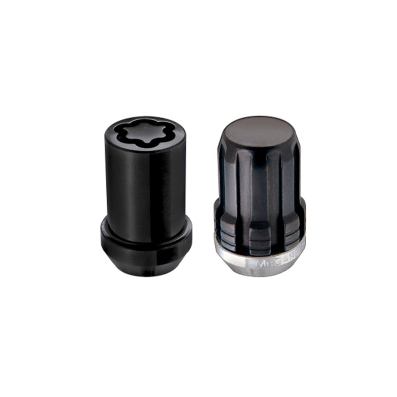 SplineDrive Tuner Lug Nut & Lock Kit – M12x1.5 Black - McGard 65557BK