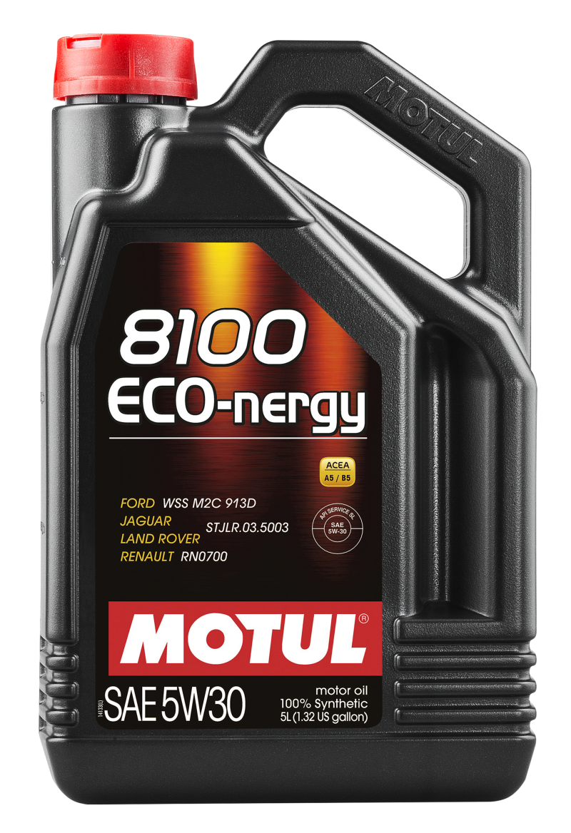8100 Eco-Nergy 5W30 Synthetic Engine Oil (5L) - Motul 102898