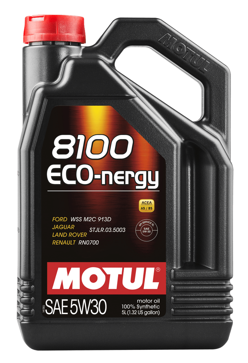 8100 Eco - Nergy 5W30 Synthetic Engine Oil (5L) - Motul 102898 - Motor Oils - Motul at Garage 56 Engineering