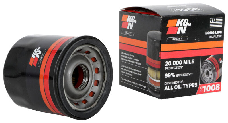 K&N SO-1008 High-Flow Oil Filter – Performance & Protection
