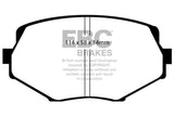 94 - 01 Mazda Miata Yellowstuff Front Brake Pads - EBC DP41002R - Brake Pads - Performance - EBC at Garage 56 Engineering