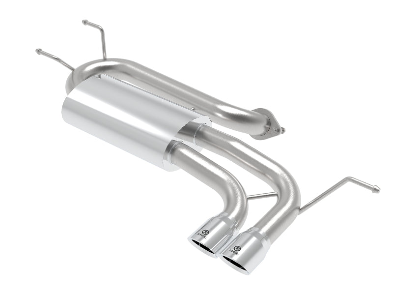 aFe Takeda 2 - 1/2in 304 SS Axle - Back Exhaust (Polished Tip) - ND MX - 5 (16+) - Axle Back - aFe at Garage 56 Engineering