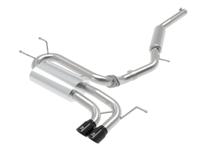 aFe Takeda 2 - 1/2in SS - 304 Cat - Back Exhausts (Black Tip) - ND MX - 5 (16+) - Catback - aFe at Garage 56 Engineering