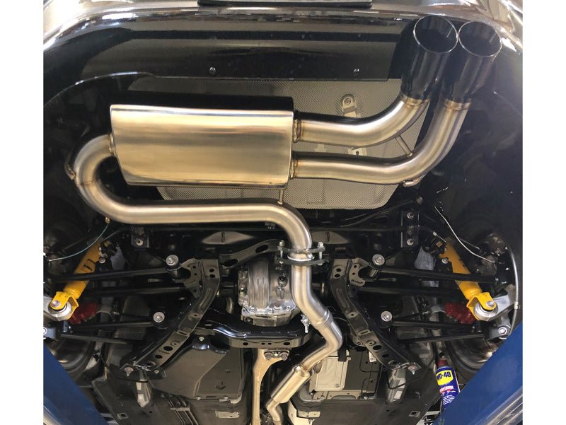 aFe Takeda 2 - 1/2in SS - 304 Cat - Back Exhausts (Black Tip) - ND MX - 5 (16+) - Catback - aFe at Garage 56 Engineering