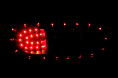 ANZO 1998 - 2005 Mazda Miata LED Taillights Black - Tail Lights - ANZO at Garage 56 Engineering