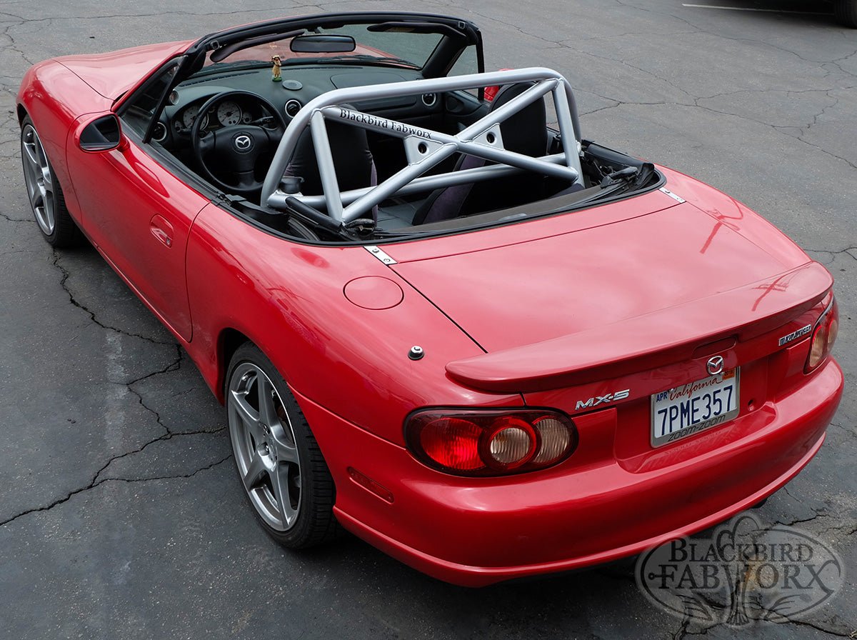 Blackbird Fabworx NB GT3 Roll Bar - NB Miata (99 - 05) - Blackbird Fabworx at Garage 56 Engineering