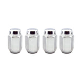 Chrome Lug Nuts – M12x1.5, 13/16” Hex, 1.5” (4-Pack) - McGard 64002