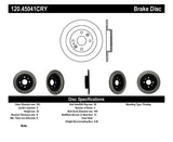 Centric 94 - 05 Mazda Miata MX - 5 (Normal Suspension) Rear Premium Brake Cryo Rotor - Brake Rotors - Drilled - Stoptech at Garage 56 Engineering