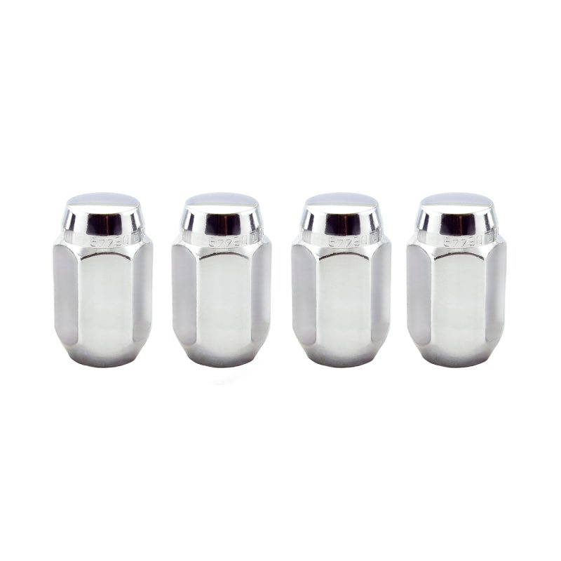 Chrome Lug Nuts – M12x1.5, 13/16” Hex, 1.5” (4 - Pack) - McGard 64002 - Lug Nuts - McGard at Garage 56 Engineering