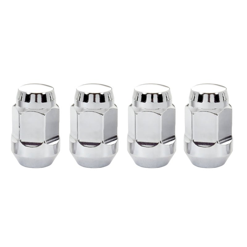 Chrome Lug Nuts – M12x1.5 Bulge Cone Seat (4 - Pack) - McGard 64012 - Lug Nuts - McGard at Garage 56 Engineering
