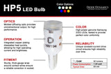 194 HP5 LED Bulbs – Warm White (Pair) - Diode Dynamics DD0027P