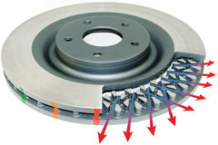 DBA 94 - 97/99 - 05 MX - 5 Miata Rear Slotted Street Series Rotor - Brake Rotors - Slotted - DBA at Garage 56 Engineering