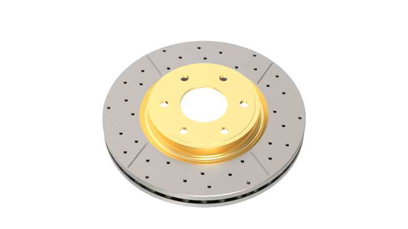 DBA Drilled & Slotted Street Series Front Rotor - NC MX - 5 (06 - 15) - Brake Rotors - Slot & Drilled - DBA at Garage 56 Engineering