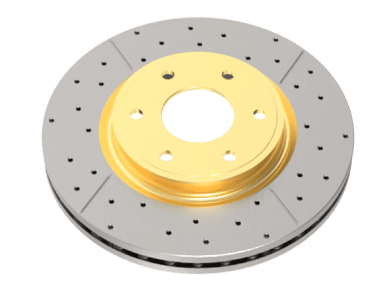 DBA Drilled & Slotted Street Series Front Rotor - NC MX - 5 (06 - 15) - Brake Rotors - Slot & Drilled - DBA at Garage 56 Engineering