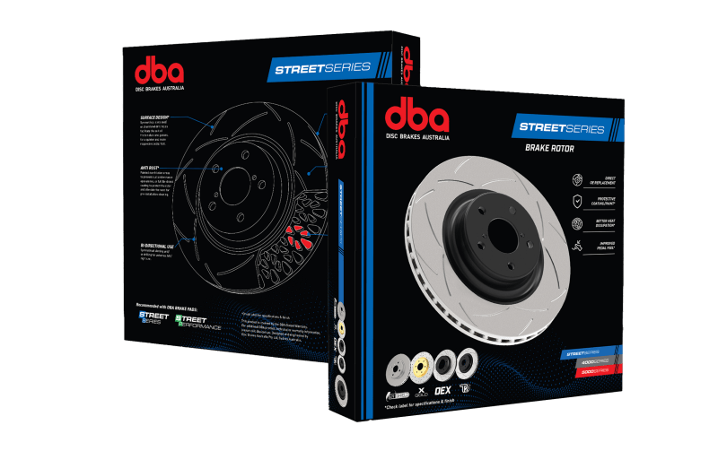 DBA Street Series En - Shield Plain Rear Rotor - NC MX - 5 (06 - 15) - Brake Rotors - OE - DBA at Garage 56 Engineering