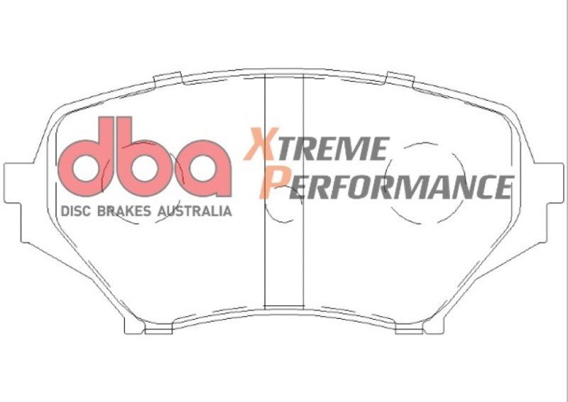 DBA XP650 Front Brake Pads - NC MX - 5 (06 - 15) - Brake Pads - Performance - DBA at Garage 56 Engineering