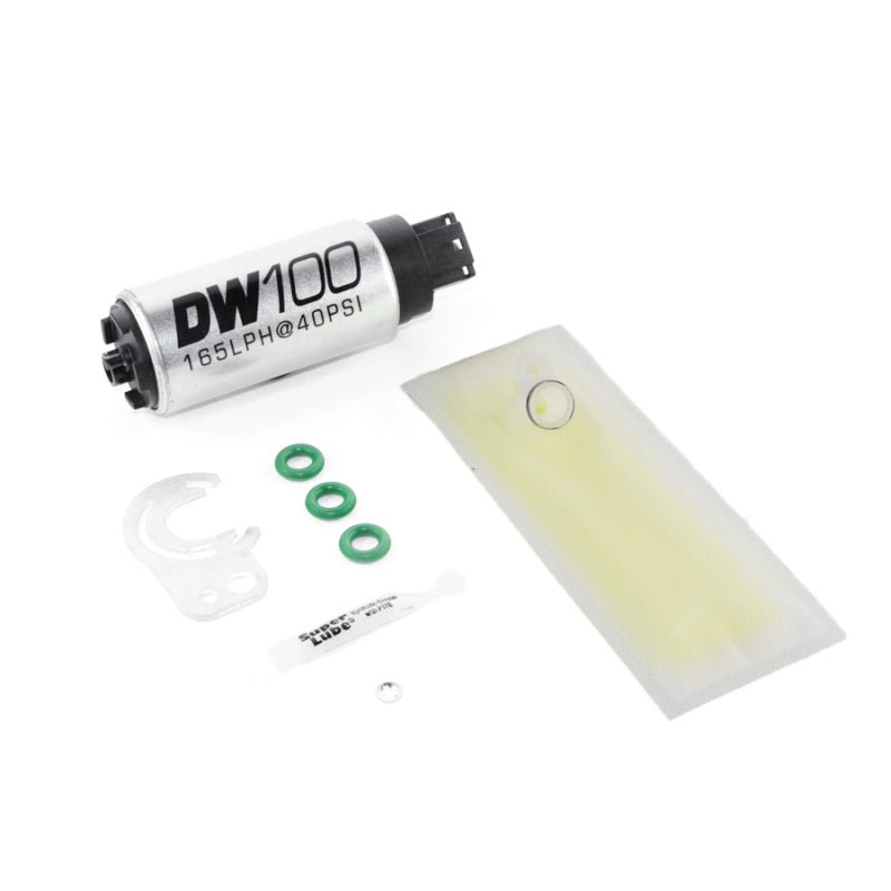 DeatschWerks 165 LPH In - Tank Fuel Pump w/ 89 - 93 Mazda Miata 1.6/1.8L Install Kit - Fuel Pump Fitment Kits - DeatschWerks at Garage 56 Engineering