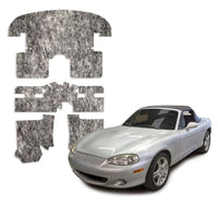 DEI 90 - 05 Mazda Miata NA & NB Under Carpet Interior Insulation Kit - 1/2in Thick - Heat Shields - DEI at Garage 56 Engineering