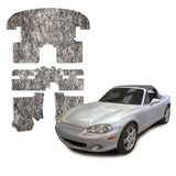 DEI 90 - 05 Mazda Miata NA & NB Under Carpet Interior Insulation Kit - 1/2in Thick - Heat Shields - DEI at Garage 56 Engineering