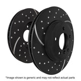 EBC 90 - 94 Mazda Miata MX5 1.6 GD Sport Front Rotors - Brake Rotors - Slot & Drilled - EBC at Garage 56 Engineering