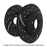 EBC 90 - 94 Mazda Miata MX5 1.6 GD Sport Front Rotors - Brake Rotors - Slot & Drilled - EBC at Garage 56 Engineering