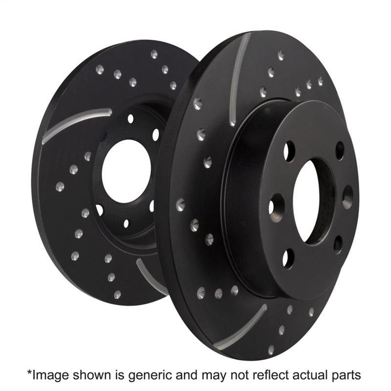 EBC 90 - 94 Mazda Miata MX5 1.6 GD Sport Rear Rotors - Brake Rotors - Slot & Drilled - EBC at Garage 56 Engineering