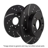 EBC 90 - 94 Mazda Miata MX5 1.6 GD Sport Rear Rotors - Brake Rotors - Slot & Drilled - EBC at Garage 56 Engineering