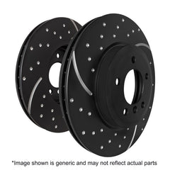 EBC 94 - 01 Mazda Miata MX5 1.8 GD Sport Front Rotors - Brake Rotors - Slot & Drilled - EBC at Garage 56 Engineering