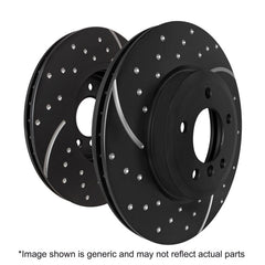 EBC 94 - 01 Mazda Miata MX5 1.8 GD Sport Front Rotors - Brake Rotors - Slot & Drilled - EBC at Garage 56 Engineering