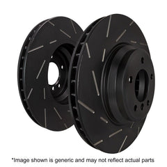 EBC 94 - 01 Mazda Miata MX5 1.8 USR Slotted Front Rotors - Brake Rotors - Slotted - EBC at Garage 56 Engineering